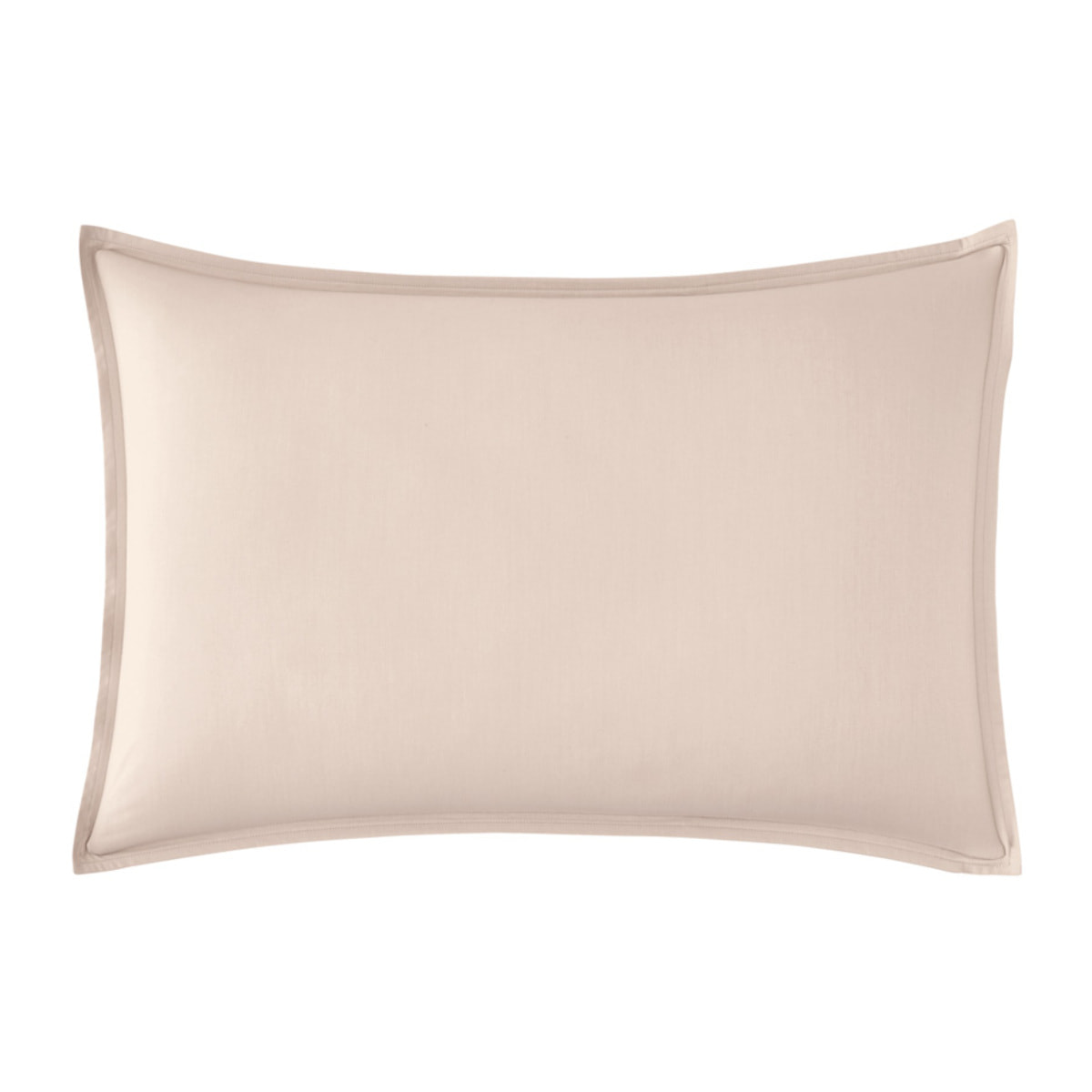 Taie d'oreiller unie en percale de coton, PREMIÈRE, Rose Lingerie