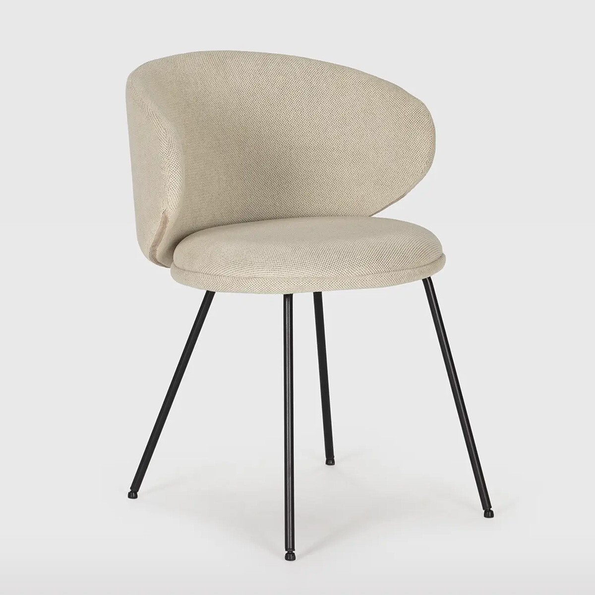 Lot de 2 chaises en tissu - COCOON