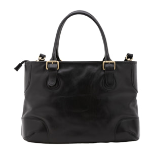 Borsa a tracolla da donna - Modello False - 100% pelle - 28.0 x 43.0 x 16.0 cm