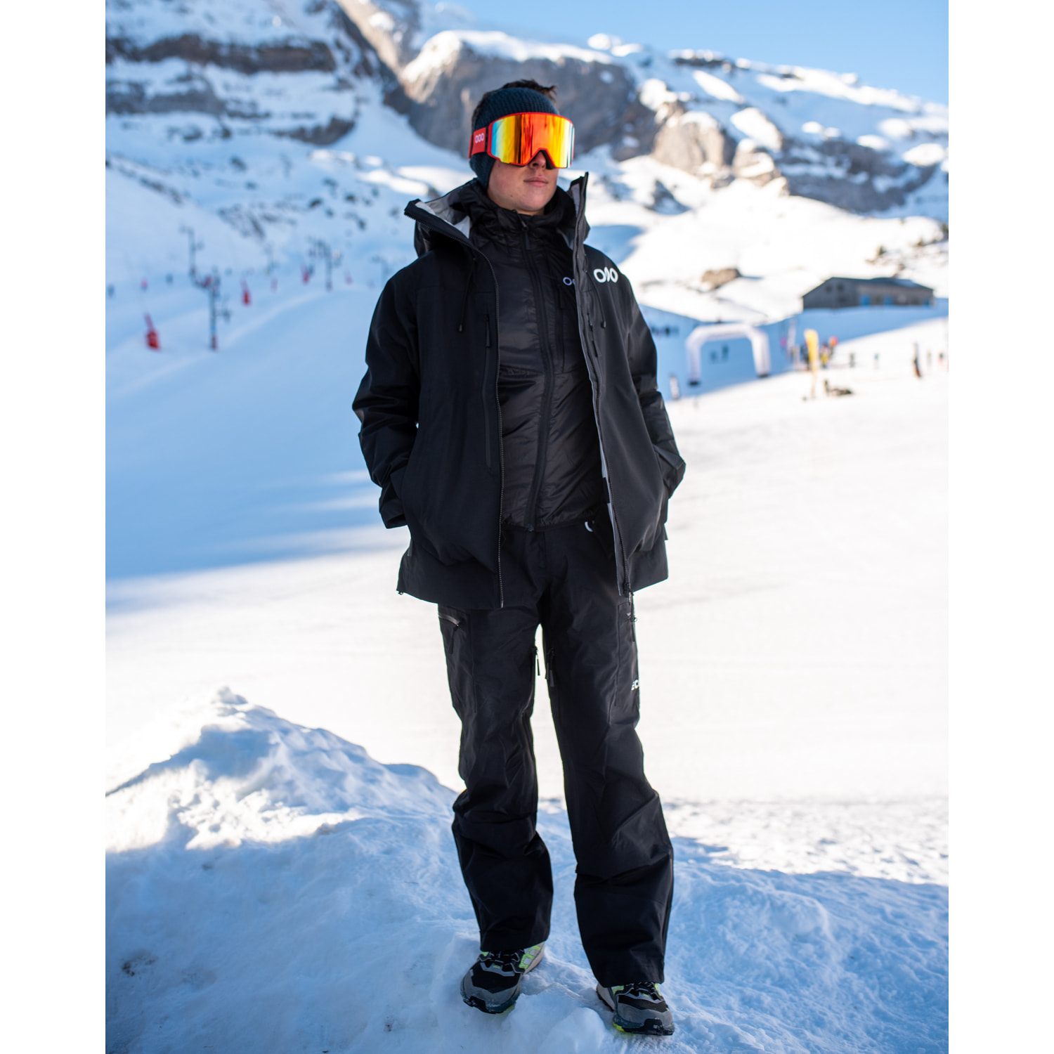 Pantalones ECOExplorer Pants Men marca ECOON - Negro