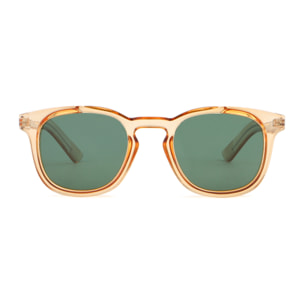 Gafas de sol OCEAN CASSIS - Champagne transparente brillante / Verde