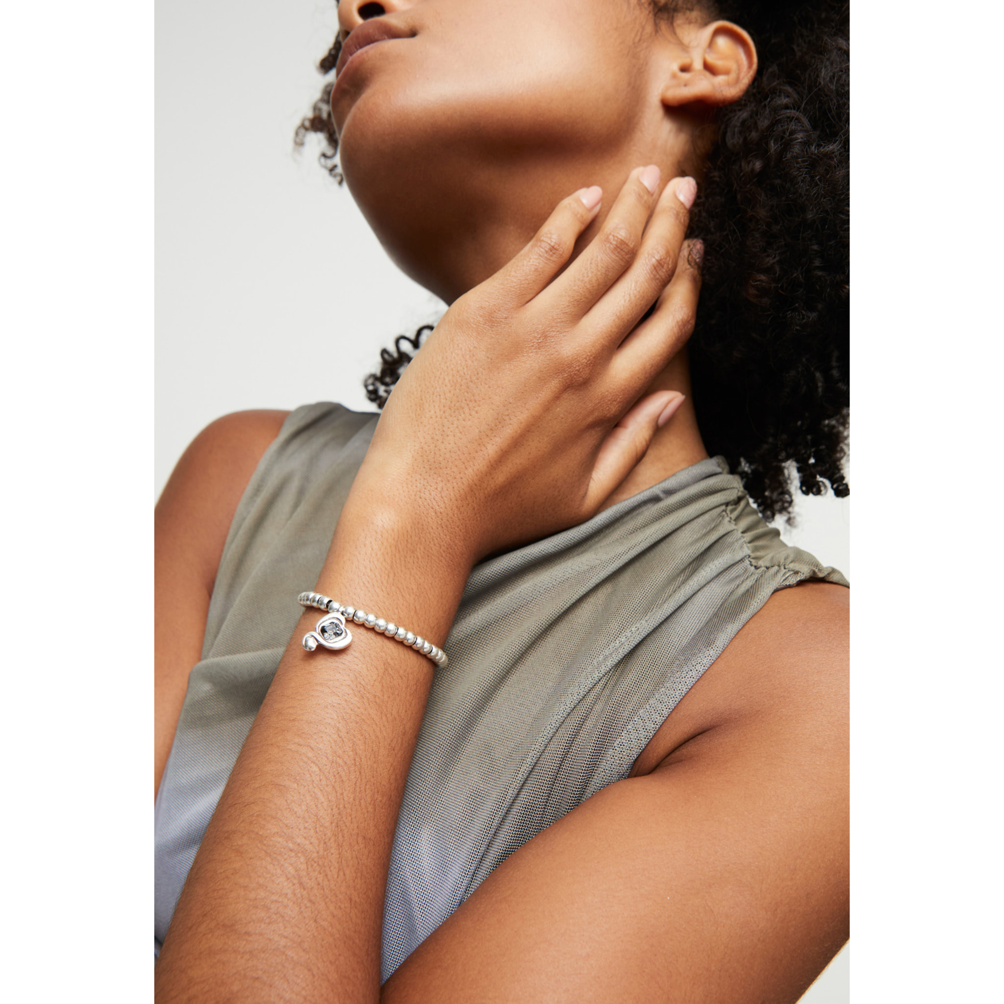 Pulsera SER EXPRESIVA NEGRO M