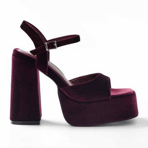 Sandalia de tacón DOMINIC 12 cm