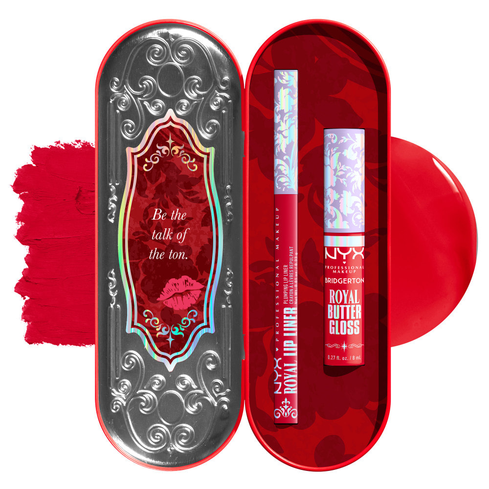 NYX Professional Makeup Collection Limitée Bridgerton Royal Kit Lèvres 04