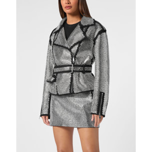 PHILIPP PLEIN Chaqueta biker oversize