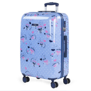 Trolley Mediano 60 Cms Skpat Smile Azul