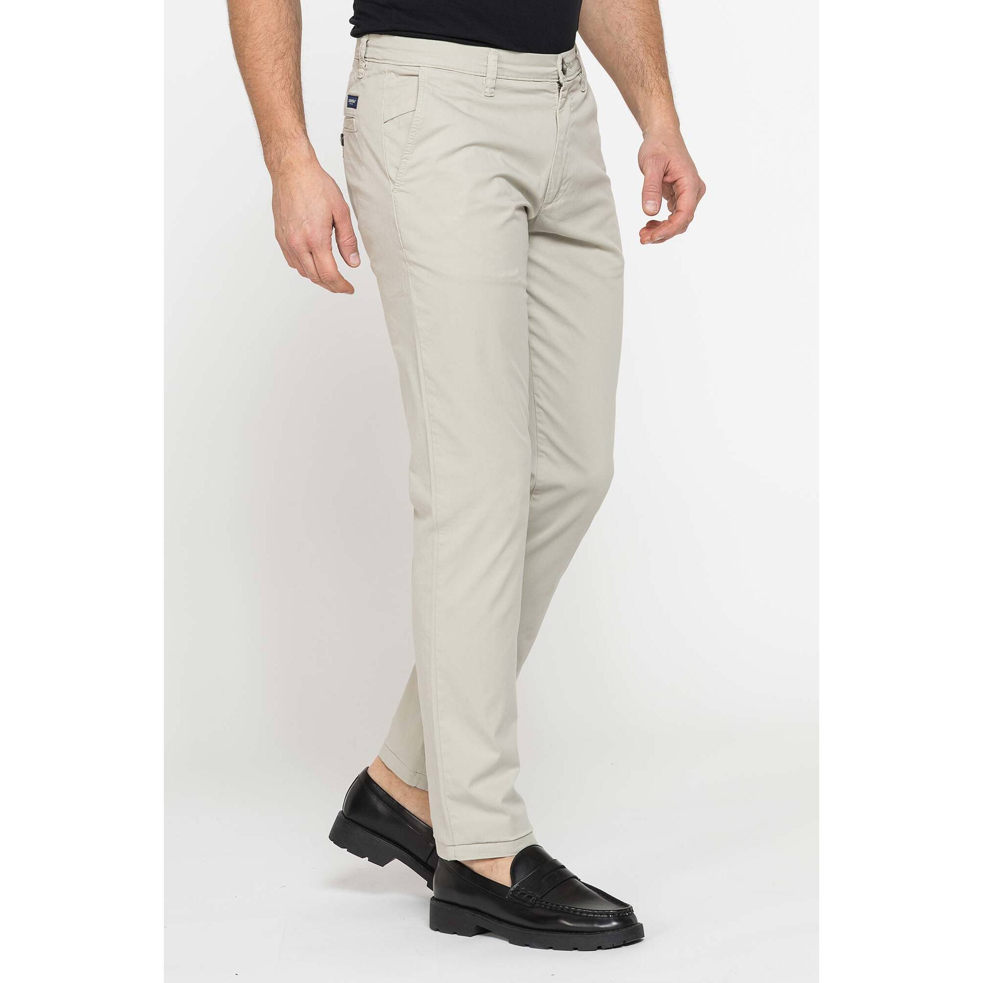 PANTALONE CHINO MOD. 624 IN LEGGERA GABARDINA STRETCH