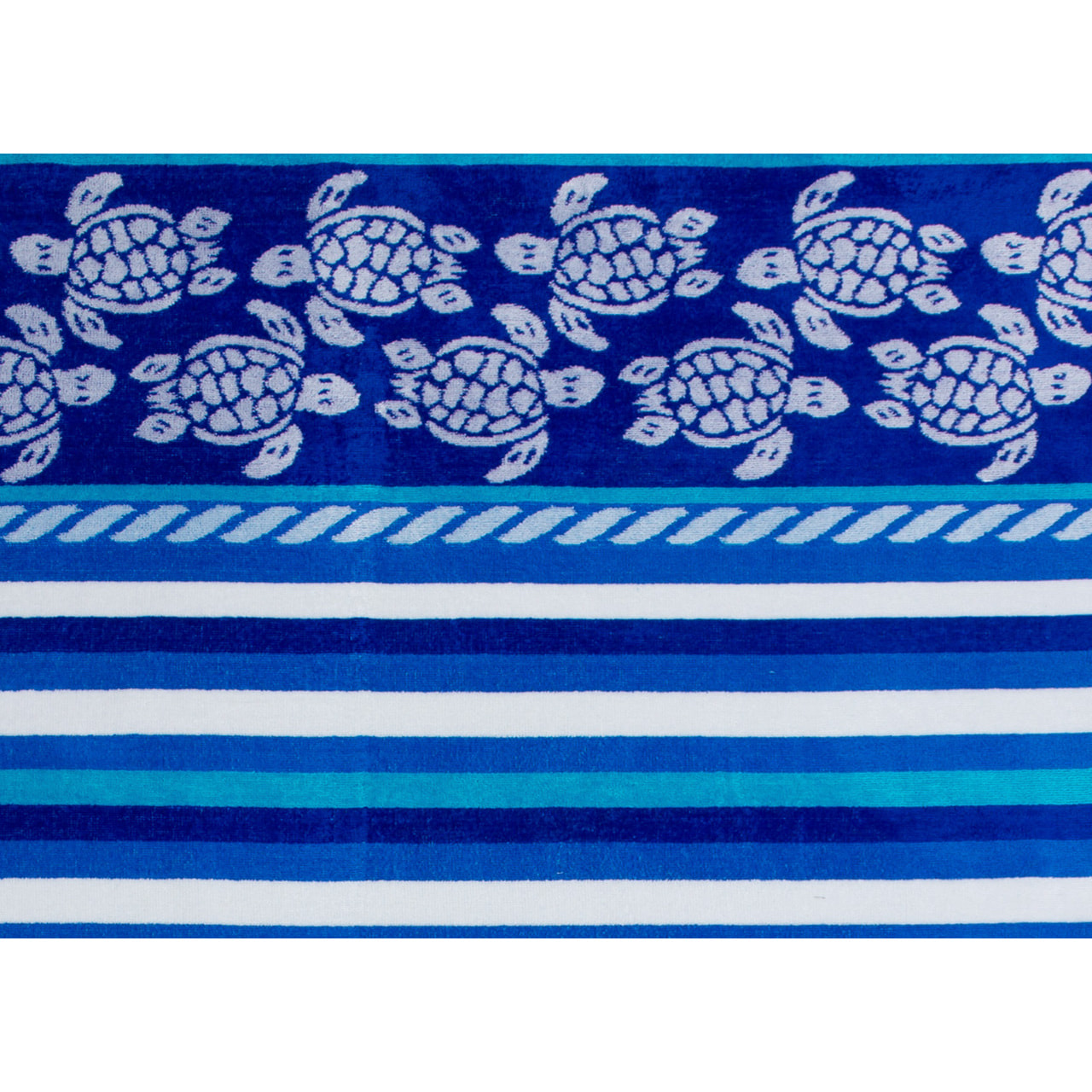 Telo Mare Spugna Jacquard Spiaggia Disegno Modica