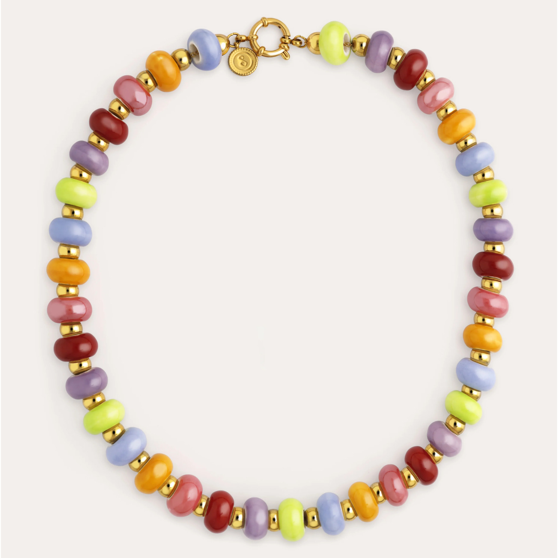 Collana Maxi Frida Acciao Placcato Oro