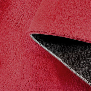 Tapis salon MITA, soft et soyeux, tapis uni à l'aspect Shaggy