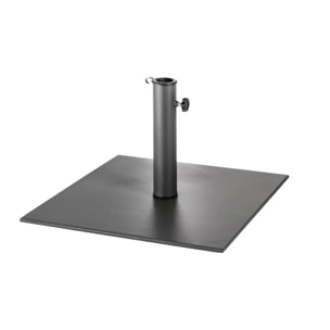 Pied de parasol carré Anthracite