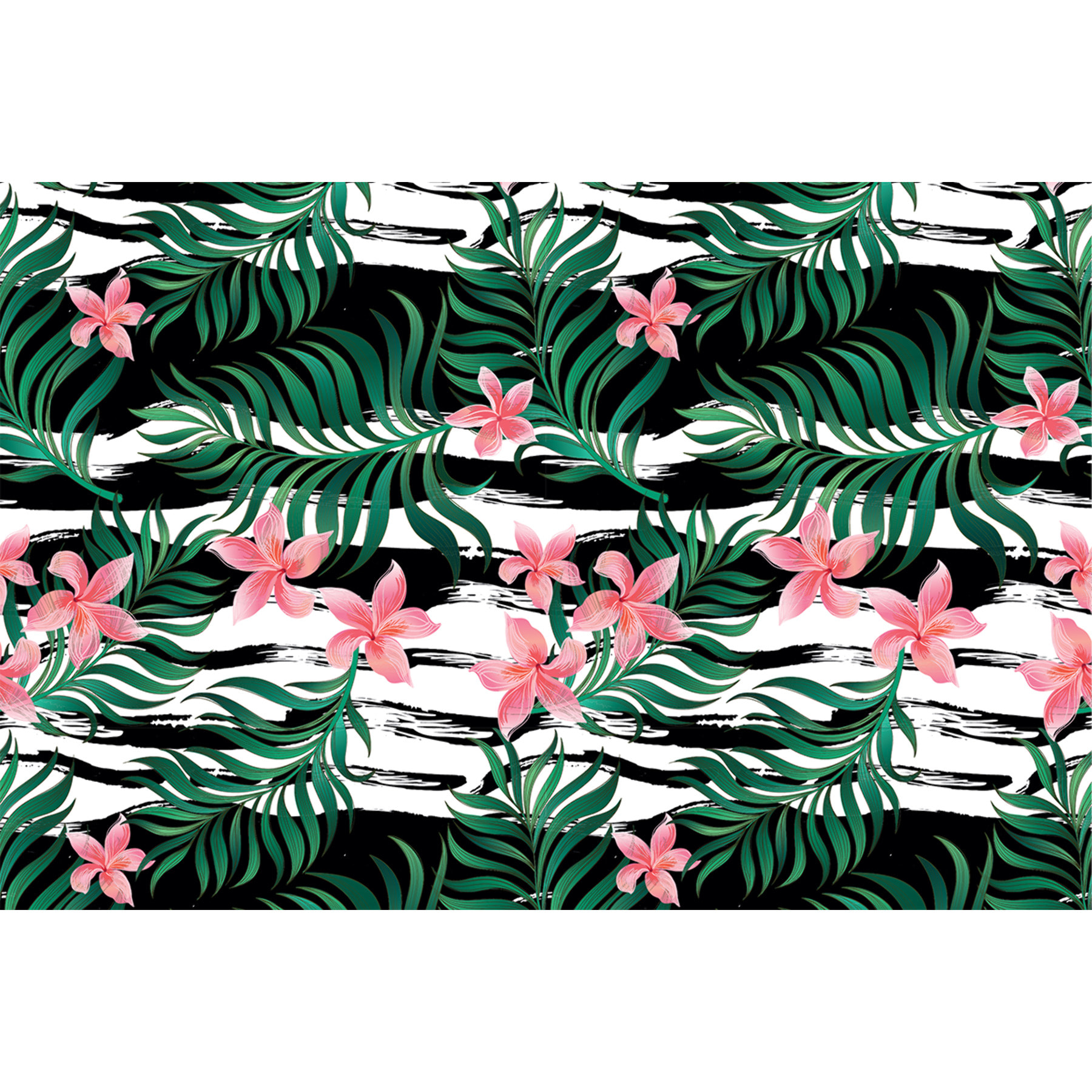 Sticker meuble tropical Heia 40 x 60 cm