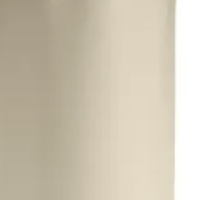 Rideau Polyester Occultant Uni Ivoire