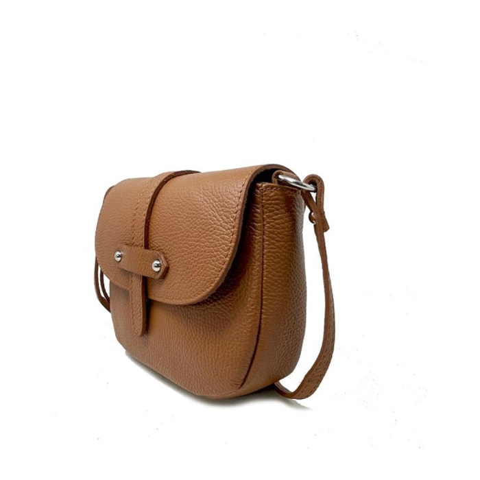 Chicca Borse Tracollina Clutch Cuoio