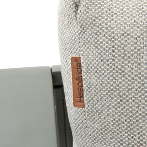 Fauteuil de salon de jardin Domilly vert laurier