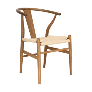 Bergen - lot de 2 chaises - bois d'hêtre - Bois