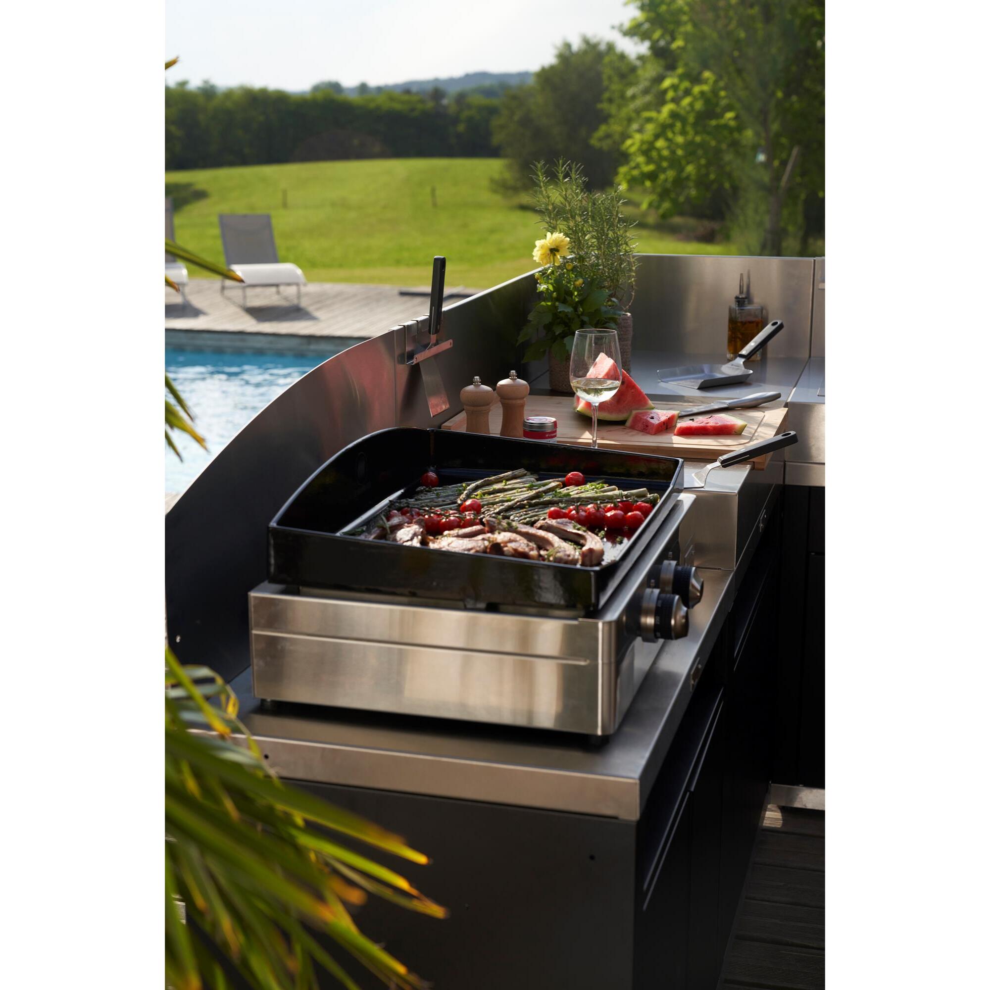 LE MARQUIER - Plancha Allure Electrique 260 Inox