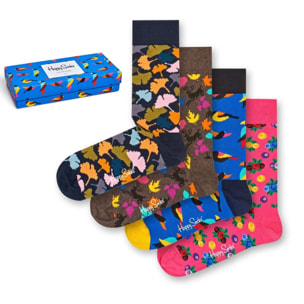Set de 4 pares de calcetines - diseño "Forest"