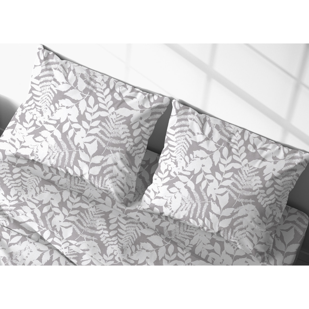 Copripiumino In 100% Cotone Disegno Natura