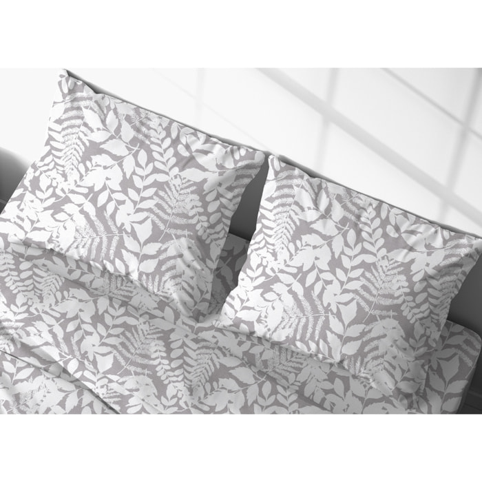 Copripiumino In 100% Cotone Disegno Natura