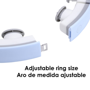 Aro Hula Hoop sportivo intelligente per il fitness, aro regolabile, attrezzatura per ginnastica fitness per la casa.