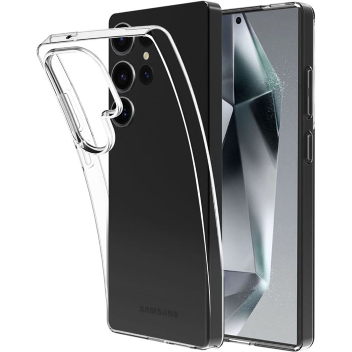 Pack ESSENTIELB Samsung S25 Ultra Coque + verre trempé