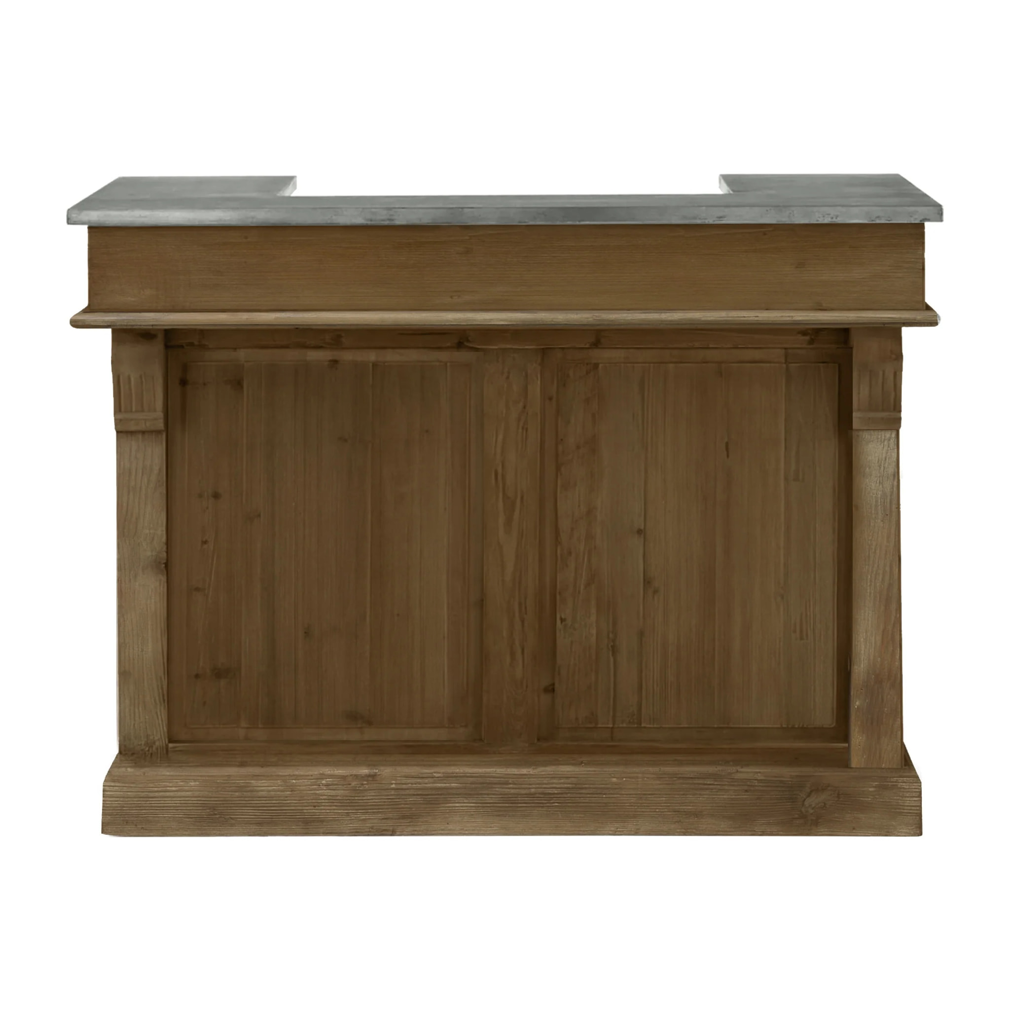 Meuble de bar en bois de cèdre recyclé et métal - Spritz