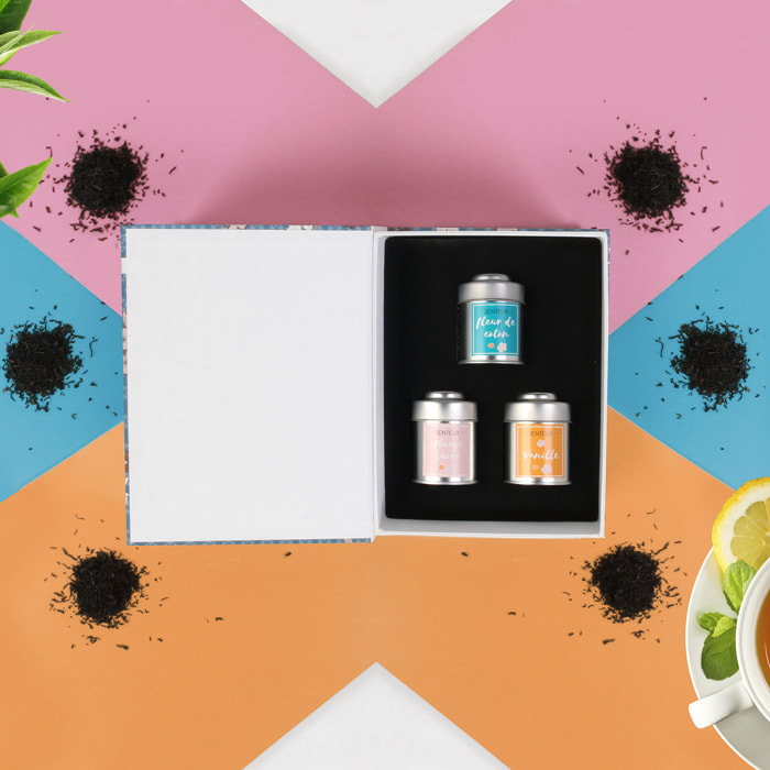 Bougie Parfumee Metal X3 Coffret