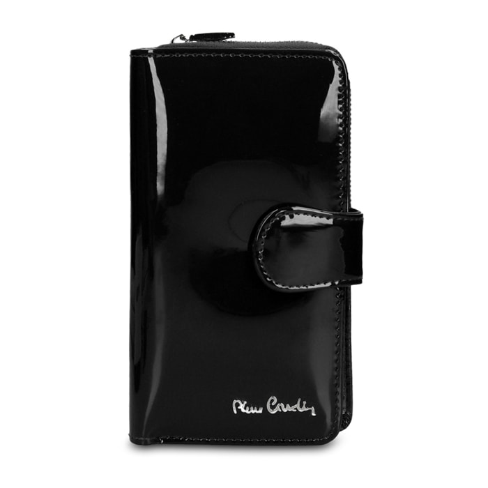 Portafoglio donna vera pelle - Modello Erisia Plus - Casual - 9.0 x 17.0 x 3.5 cm