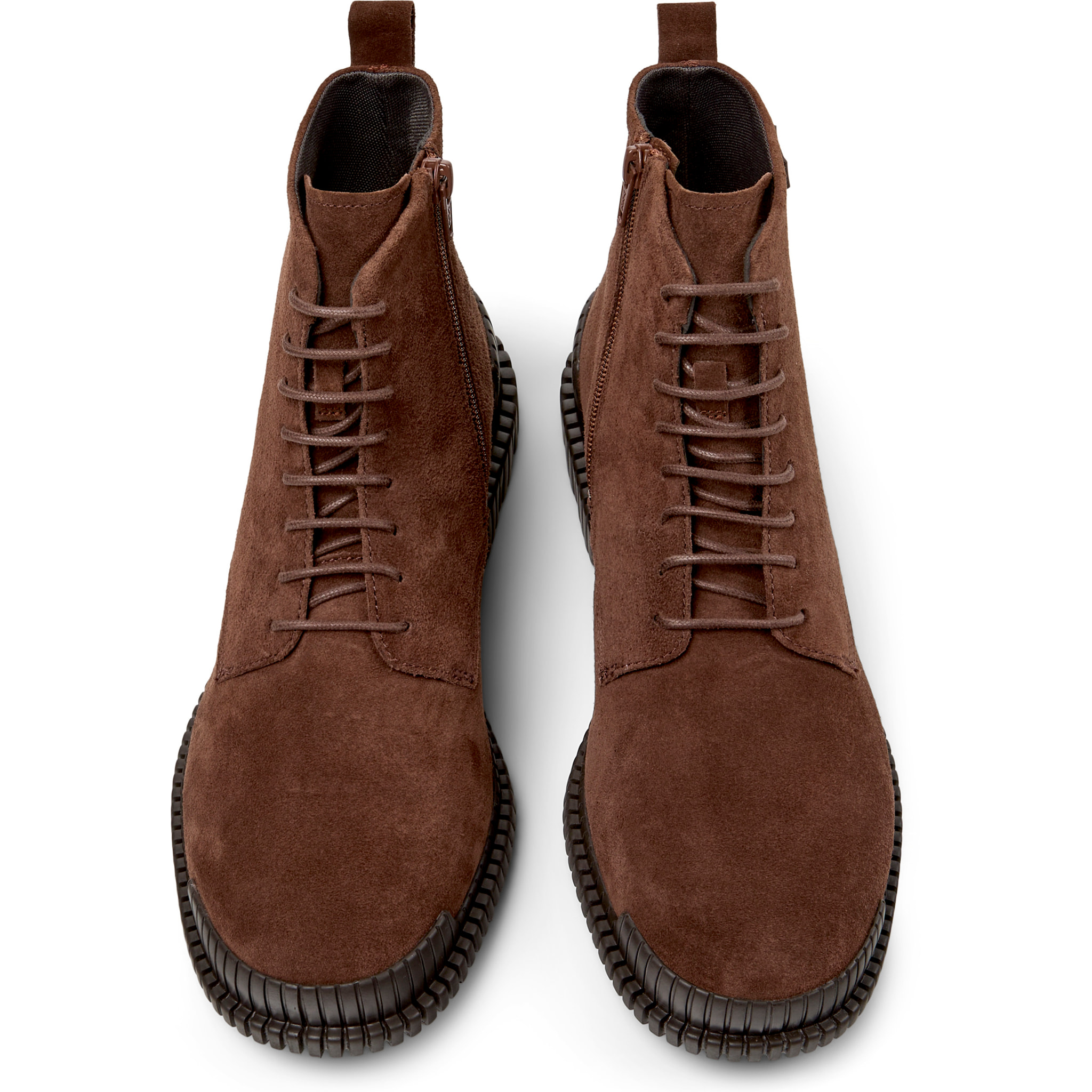 Botines - CAMPER Pix - Marron - Cuero de gamuza