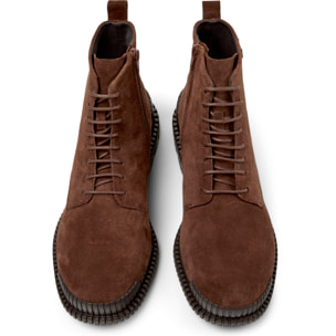 Botines - CAMPER Pix - Marron - Cuero de gamuza