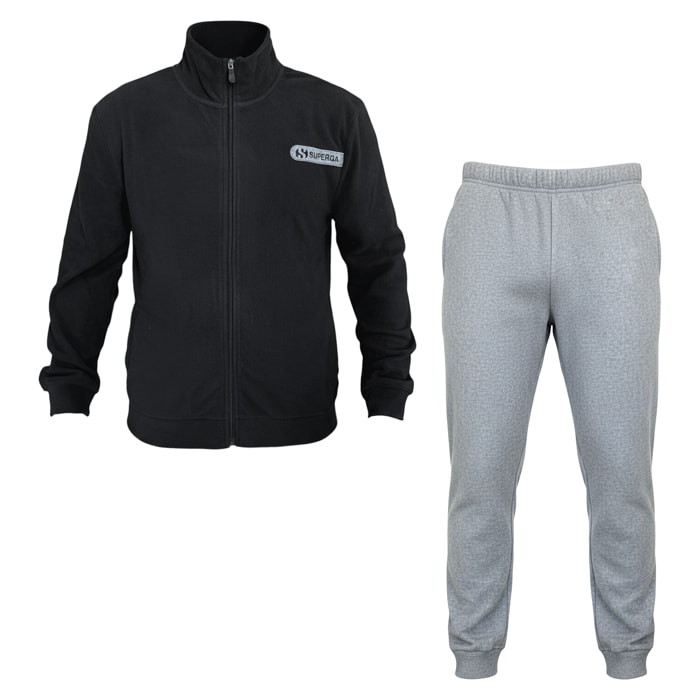 Tuta Uomo SUPERGA Micropolar Invernale Full Zip