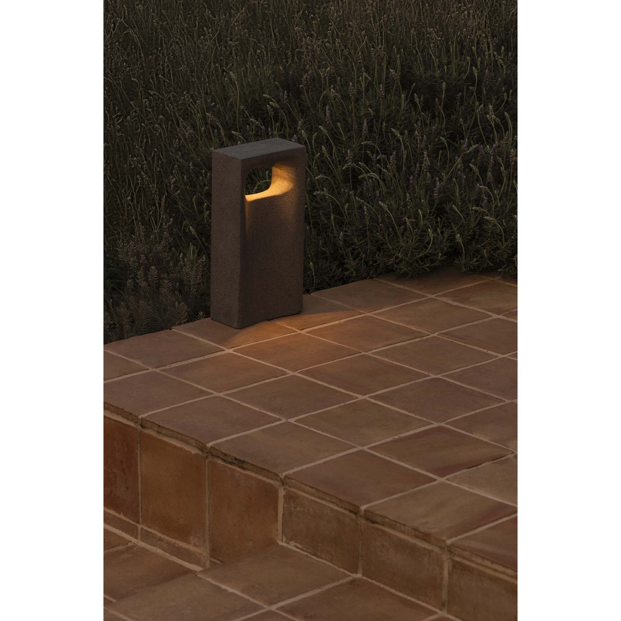 GLINT 157 Lampada paletti muro grigio 2700K