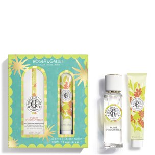 Fleur d'Osmanthus - Coffret Eau Parfumée Bienfaisante 30ml + Crème Mains 30ml