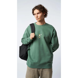 SUDADERA DOWNHILL PINE GREEN