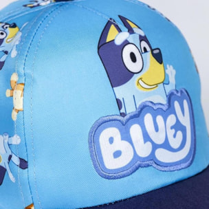 Gorra infantil con visera de bluey, azul