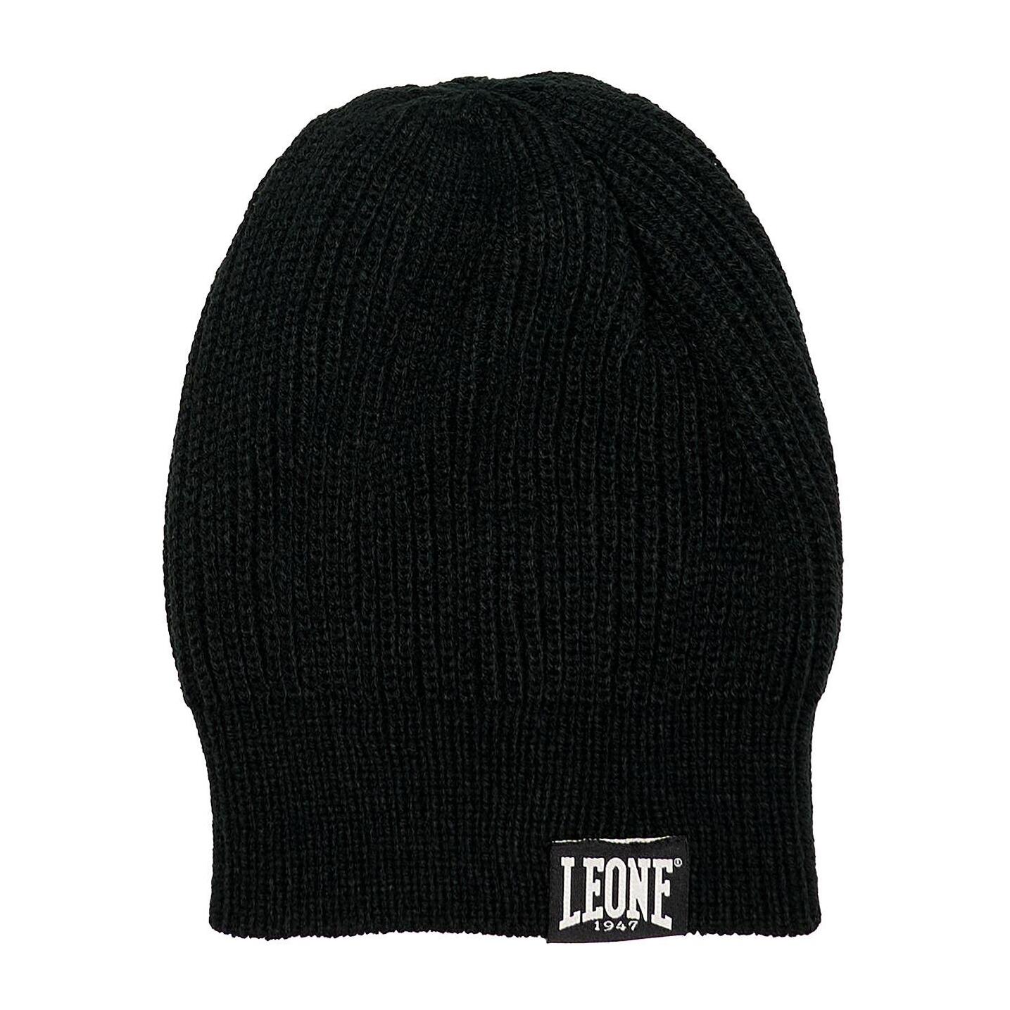 Gorro de punto con pequeño logo "Basic"