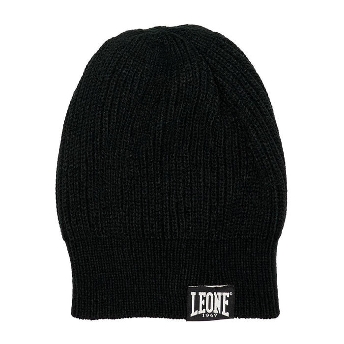 Gorro de punto con pequeño logo "Basic"