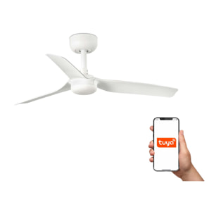MINI PUNT S Ventilateur de plafond blanc TUYA