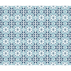 Stickers muraux - Sticker Mural Carrelage adhésif Cuisine Salle de Bain - 30 STICKERS CARRELAGES AZULEJOS LORISA