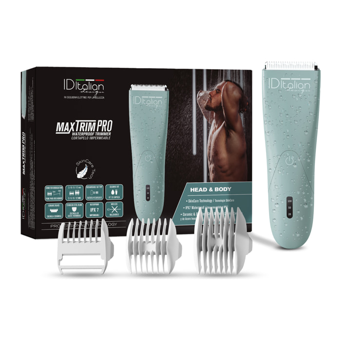 Maxtrim pro tondeuse corporelle tanche