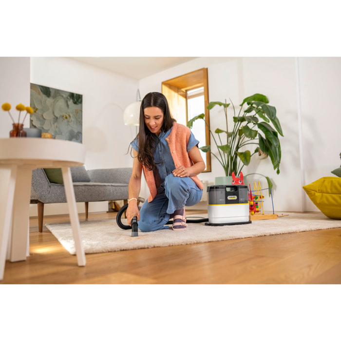 Nettoyeur détacheur KARCHER SE2 Spot Care - shampouineuse - moteur puissant 450W - brosse spéciale taches tenaces - triple action
