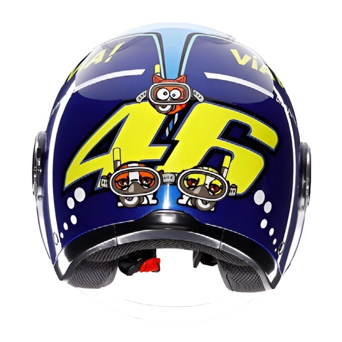 CASCO AGV ETERES E2206 ROSSI MISANO 2015