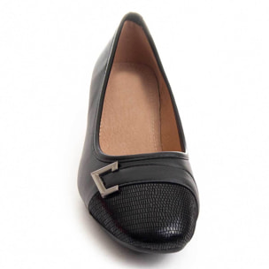 Zapatos de Tacón - Negro - Altura: 3 cm