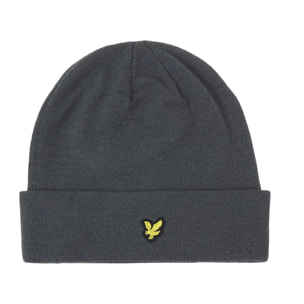 Berretti Lyle & Scott Beanie Mid Grey Marl Grigio