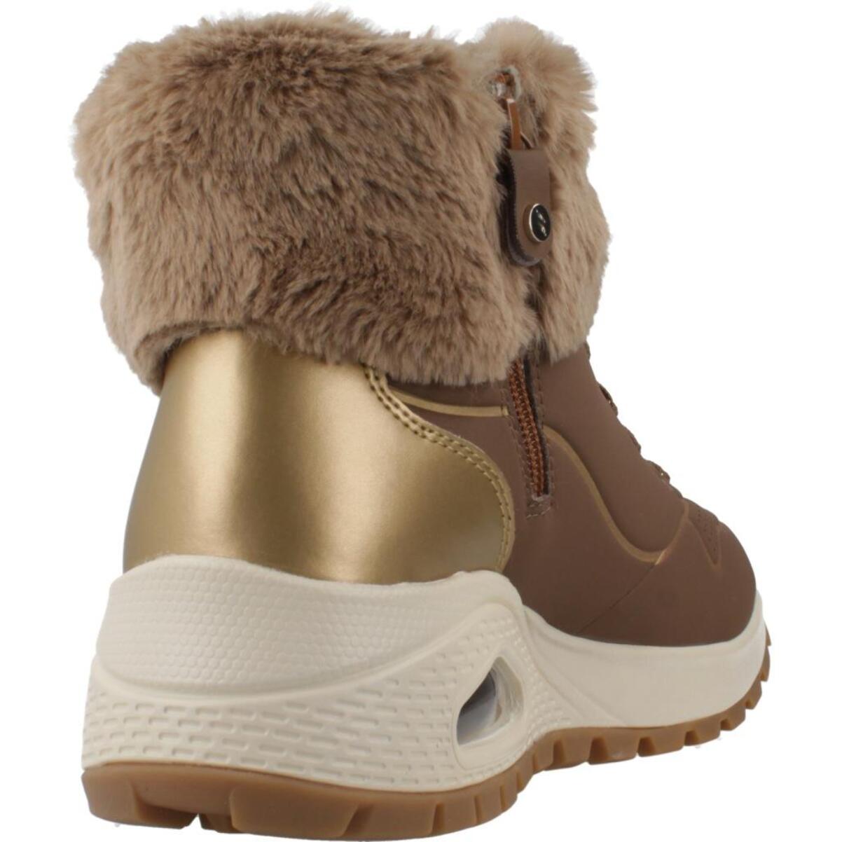 Sneakers De  Mujer Uno Rugged - Fall Sh Marron