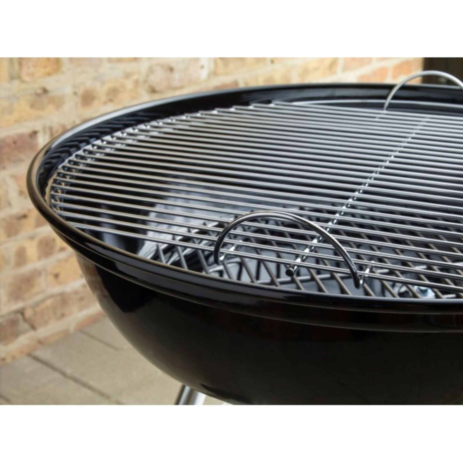 Barbecue charbon WEBER Compact Kettle 57 cm noir