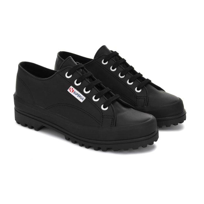 Sneakers LOW CUT 2555 ALPINA NAPPA FULL BLACK