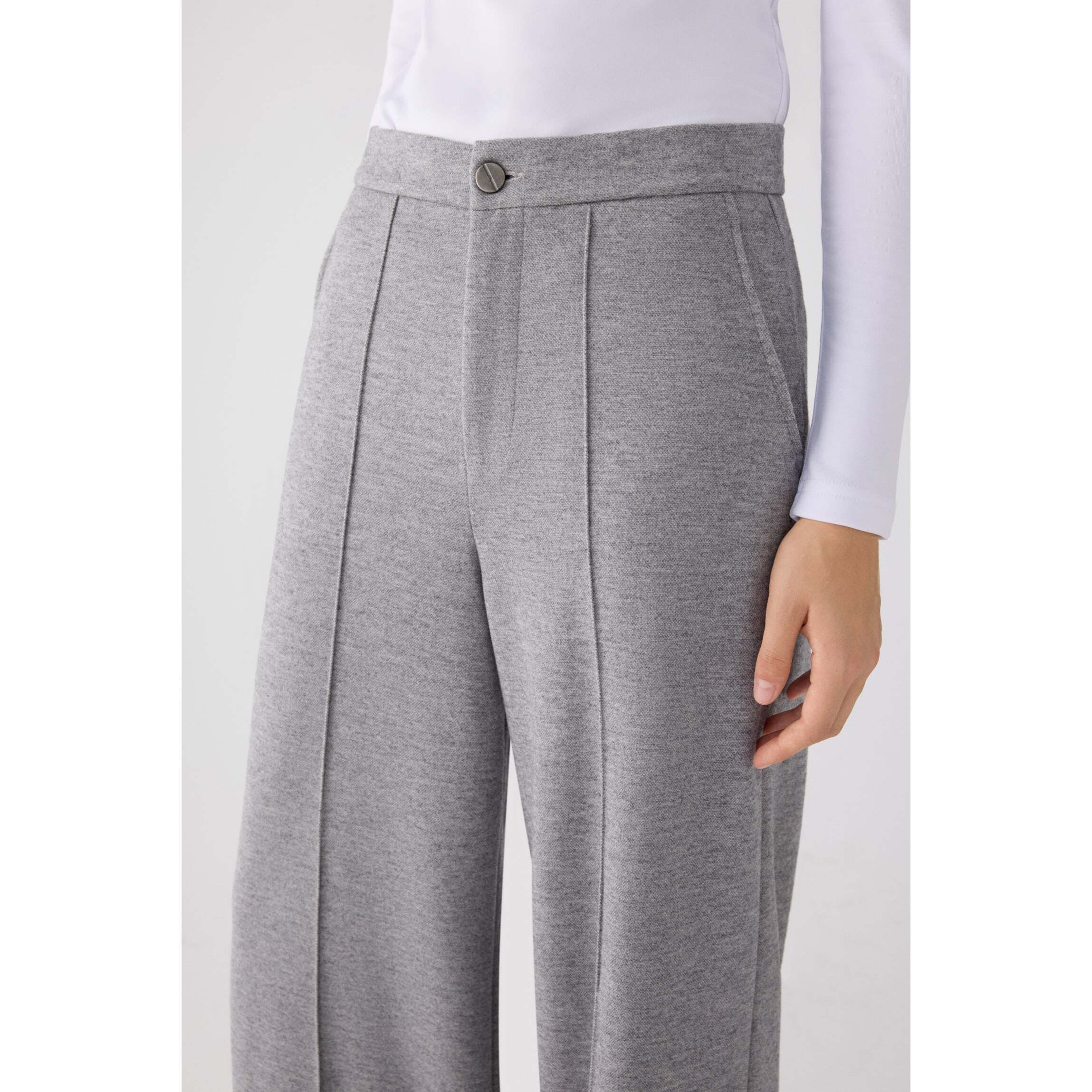 Pantalone comfort larghi