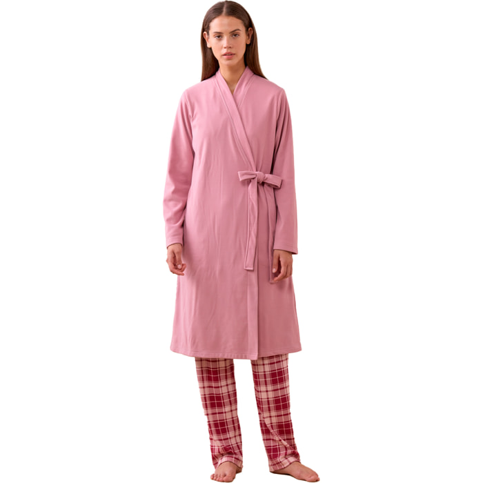 Vestaglia invernale donna micropile articolo unito. Noidinotte